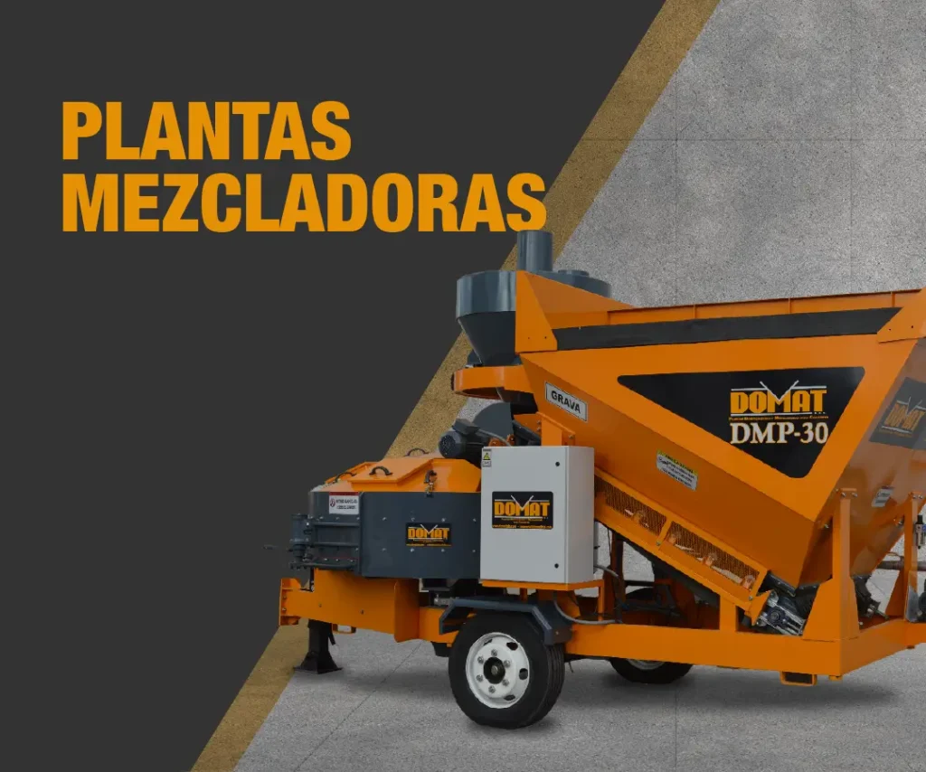 plantas mezcladoras de concreto serie DMP