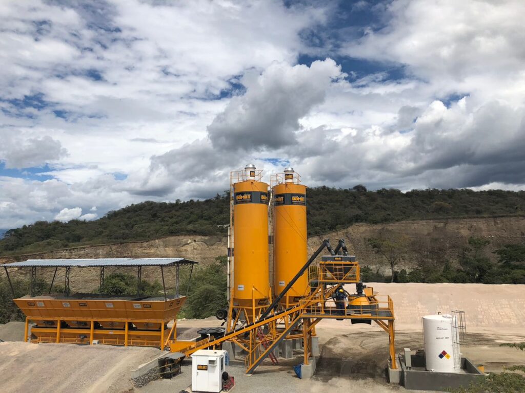 renta de plantas dosificadoras de concreto en su obra