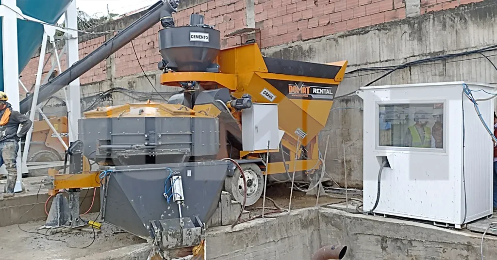 Alquilar equipos de concreto