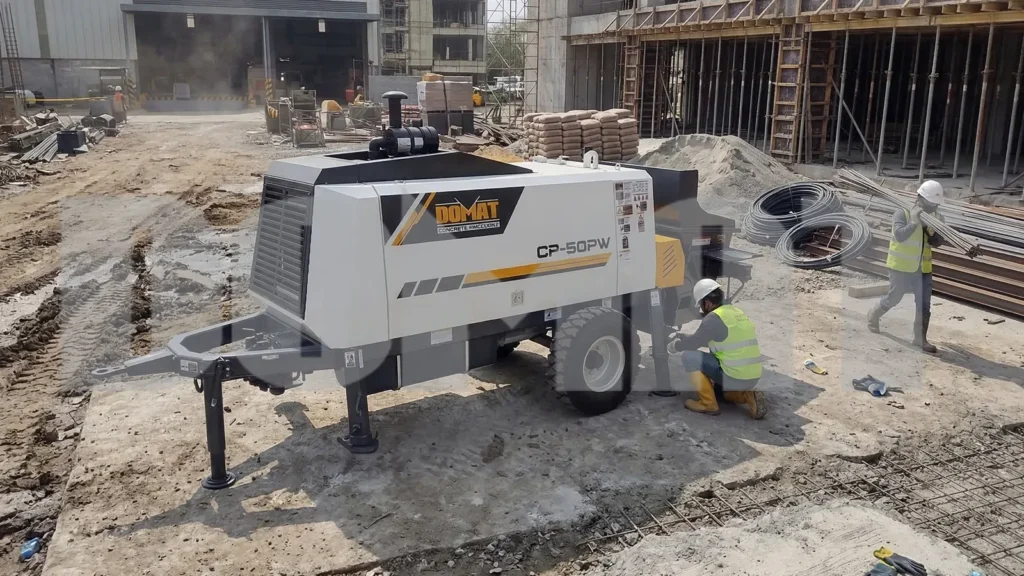 Bombeo de Concreto en Obra